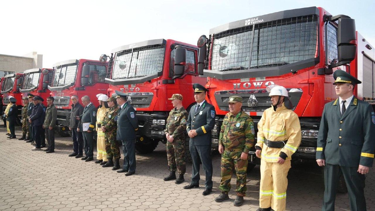 Ақмола облысының орман мекемелеріне өртке қарсы жаңа техника табысталды