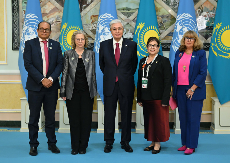 Президент халықаралық конвенция жетекшілерімен кездесу өткізді