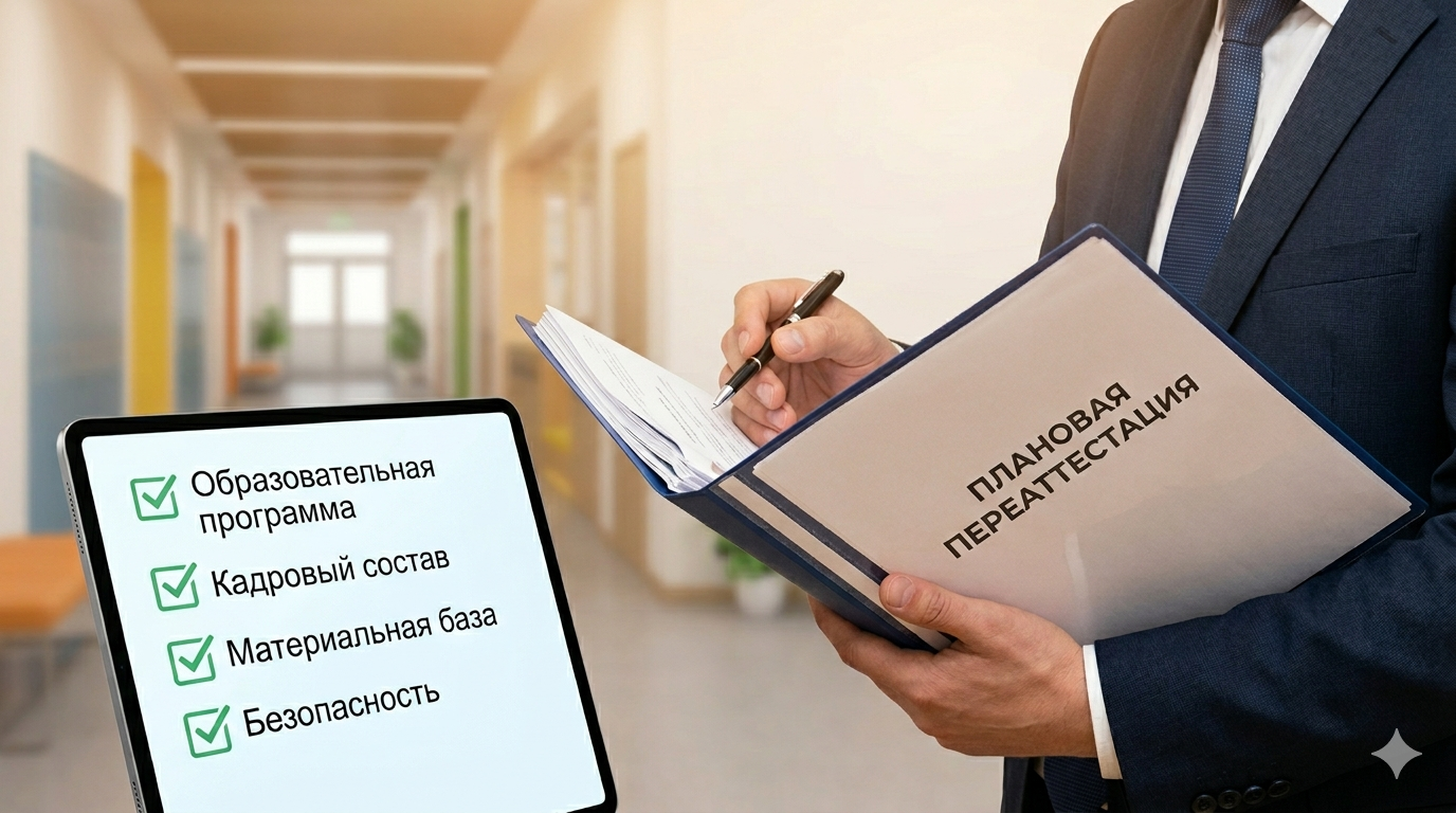 Білім беру ұйымдарында жоспарлы қайта аттестаттау жүргізілгені туралы (қаңтар – наурыз)