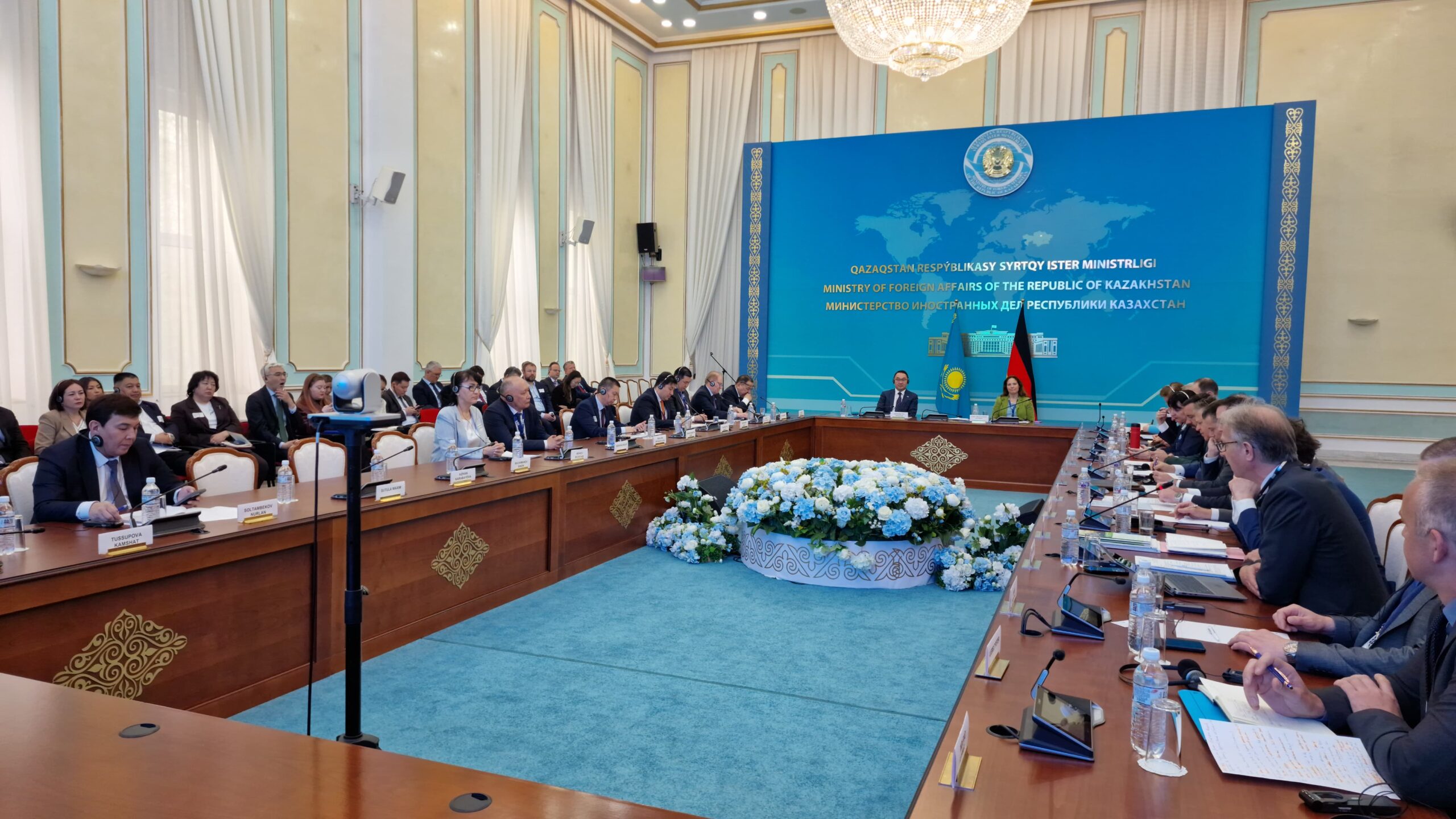 Қазақстан мен Германия тұрақты және «жасыл» стратегиялық әріптестікті күшейтуде: климат, су ресурстары және орнықты даму – басты назарда