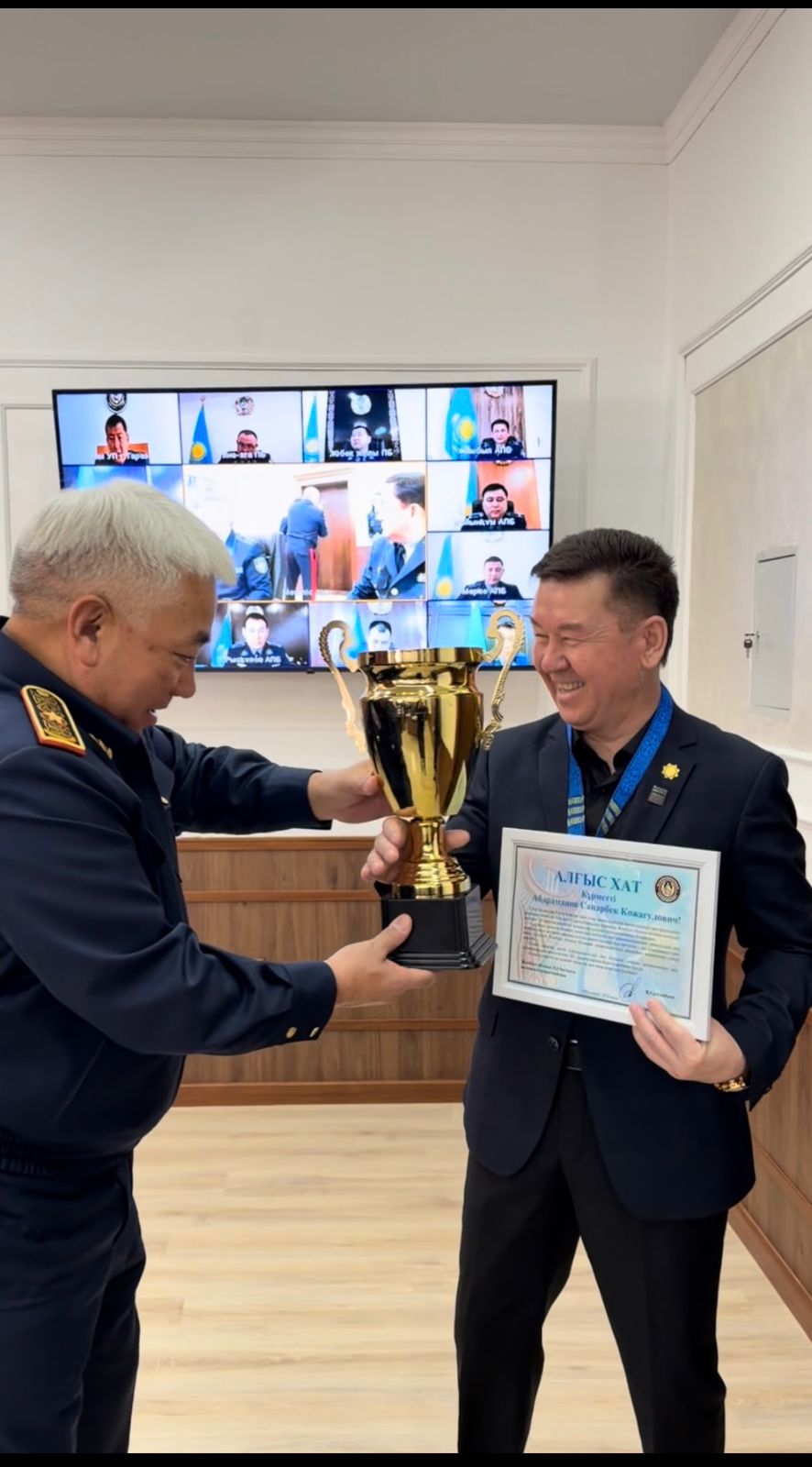 Жамбылдық ардагер полицейлер республикалық турнирде жүлдегер атанды