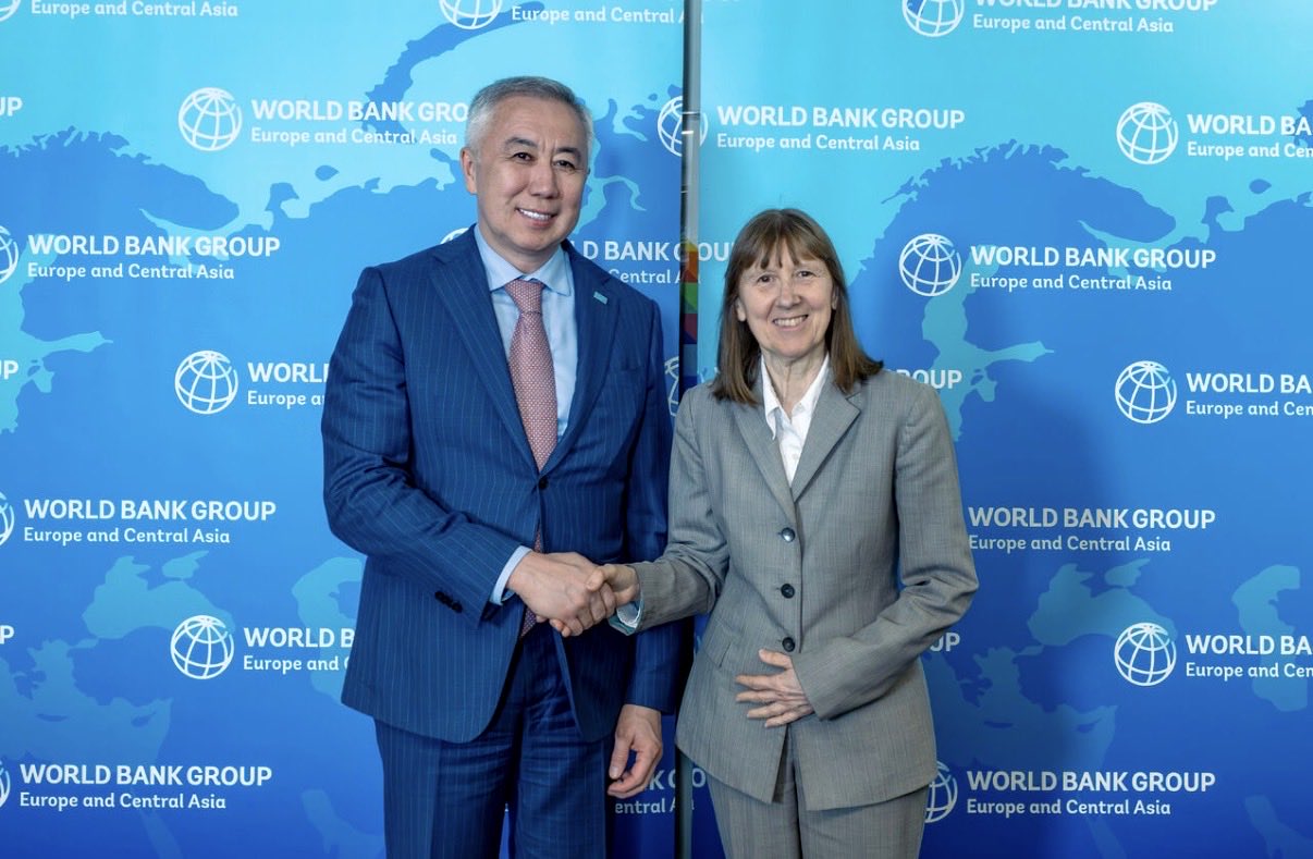Қазақстан Дүниежүзілік банкпен ынтымақтастықтың басым бағыттары мен жаңа инвестициялық жобаларды талқылады