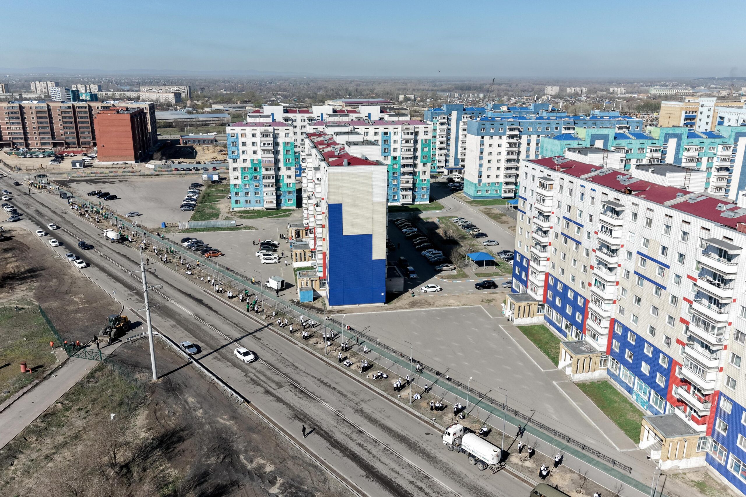 Облыс әкімі Семейде өткен ағаш отырғызу шарасына қатысты