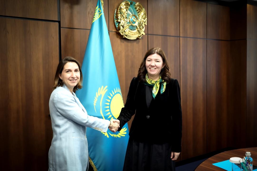 Оқу-ағарту министрлігі халықаралық ұйыммен ынтымақтастық туралы талқылады