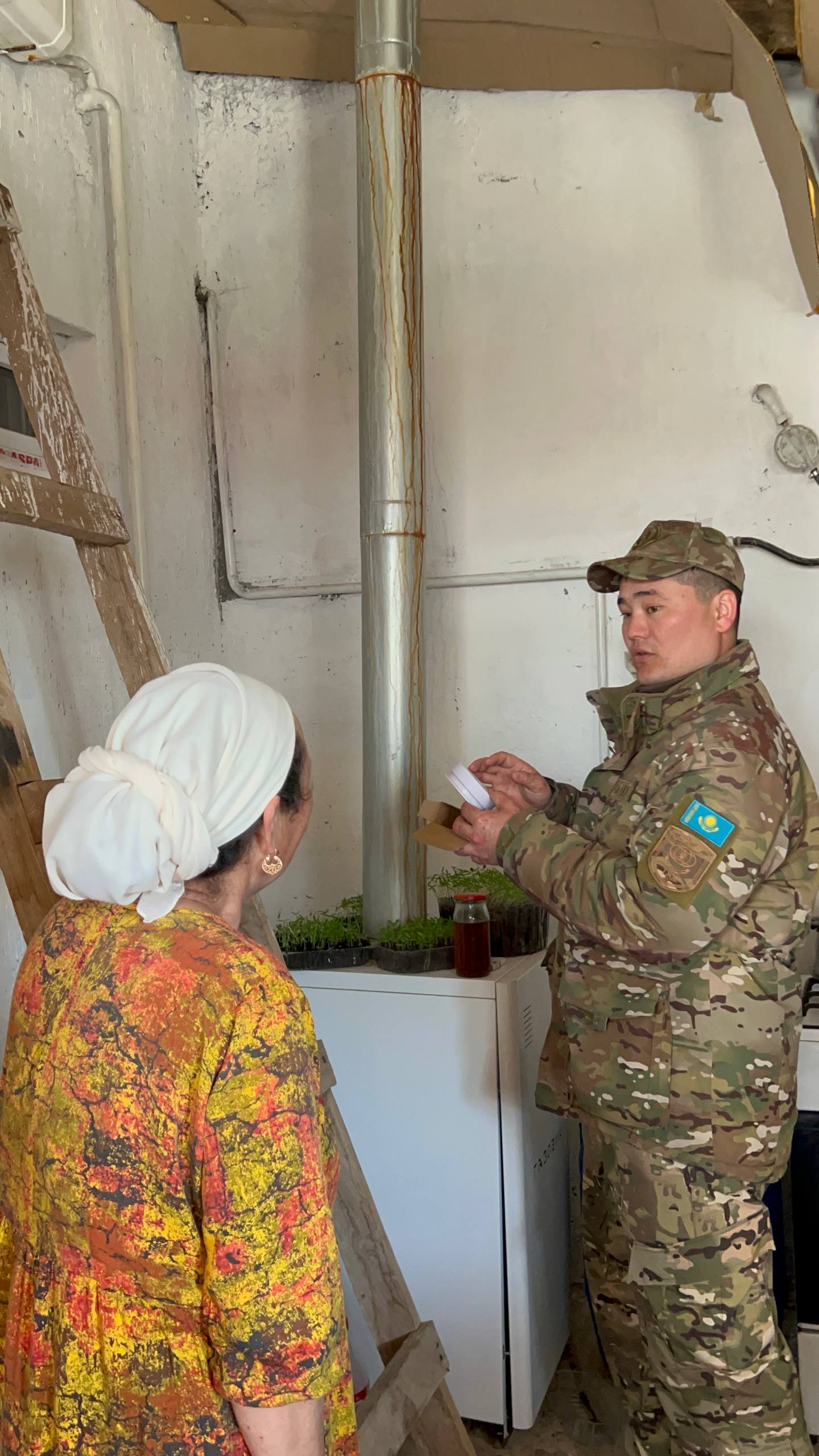 Өрт қауіпсіздігі бойынша түсіндіру жұмыстары жүргізілді