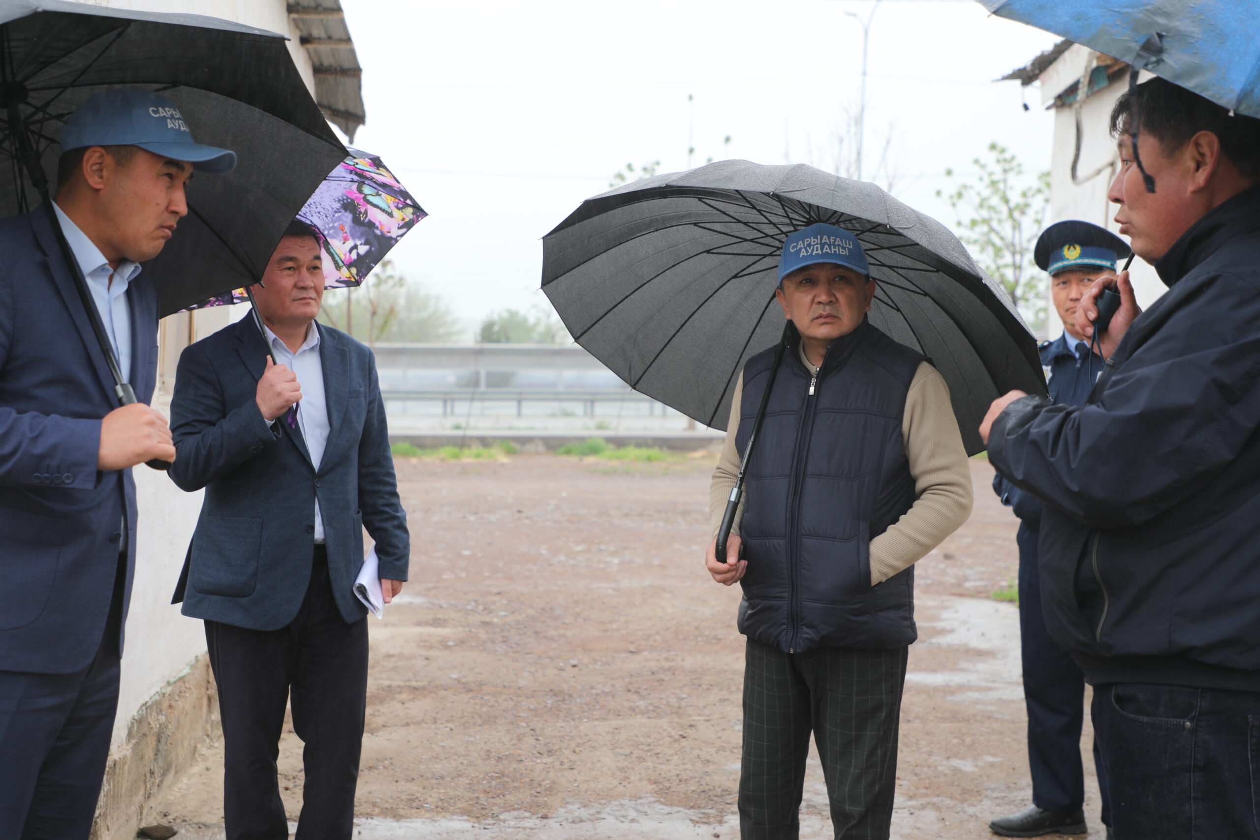 САРЫАҒАШ: ШЕКАРА МАҢЫН РЕТКЕ КЕЛТІРУ – БАСТЫ НАЗАРДА