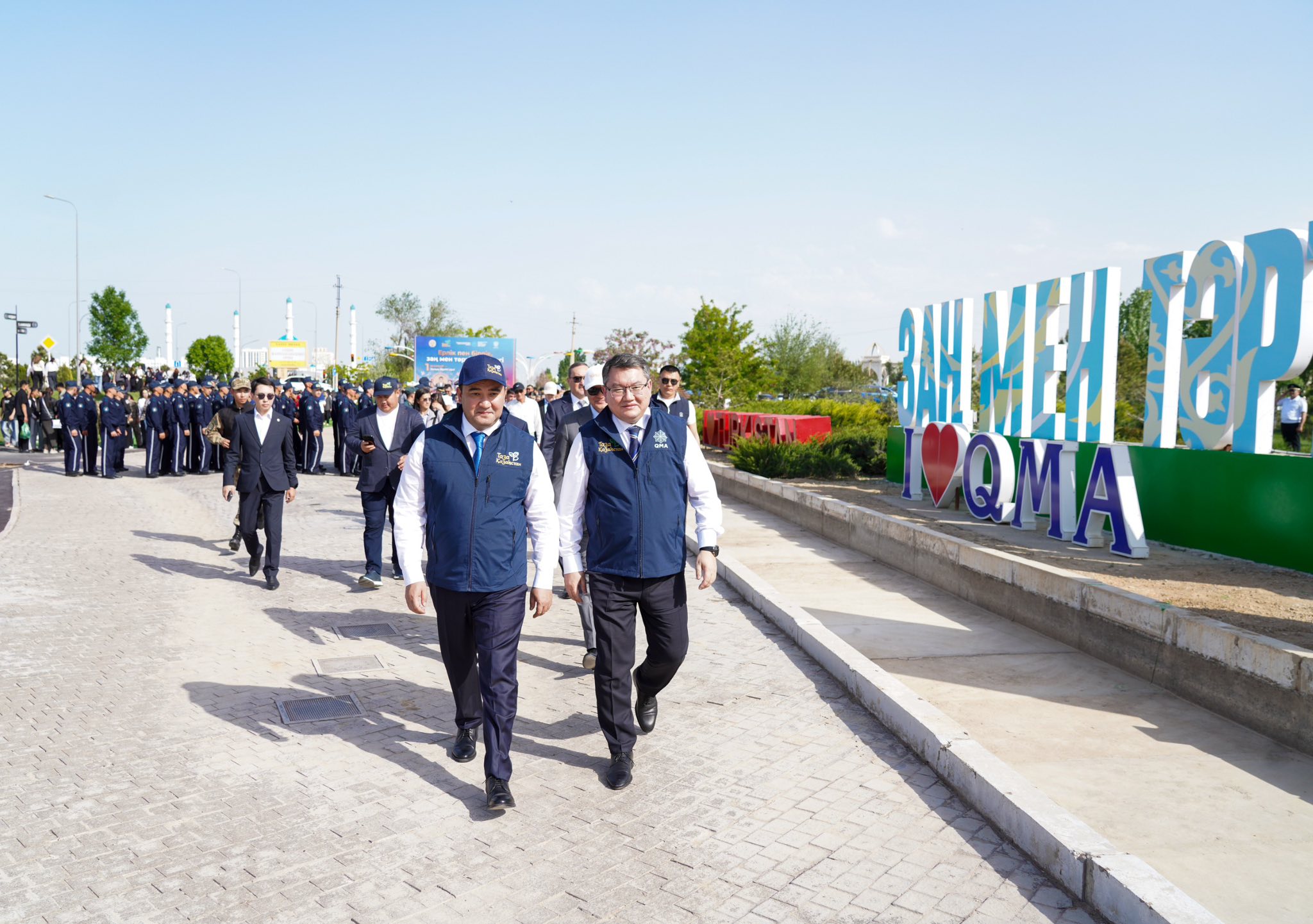 ТҮРКІСТАНДА «ТАЗА ҚАЗАҚСТАН» АЛЛЕЯСЫ АШЫЛДЫ