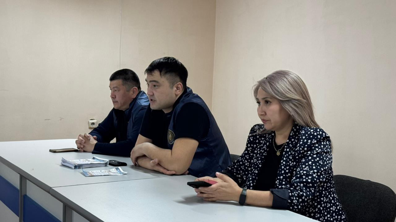 ШҚО полицейлері студенттерге киберқылмыстан қорғану алгоритмдерін үйретті