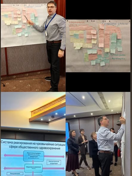 «Қазақстанда ұлттық және өңірлік деңгейлерде қоғамдық денсаулық сақтау саласындағы төтенше жағдайларды басқару жүйелерін нығайту»