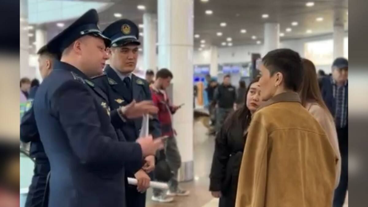 Астанада көлік полицейлері әуежайда профилактикалық рейд өткізді