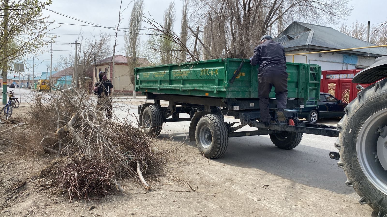 КЕНТТЕГІ ТАЗАЛЫҚ ЖҰМЫСТАРЫ