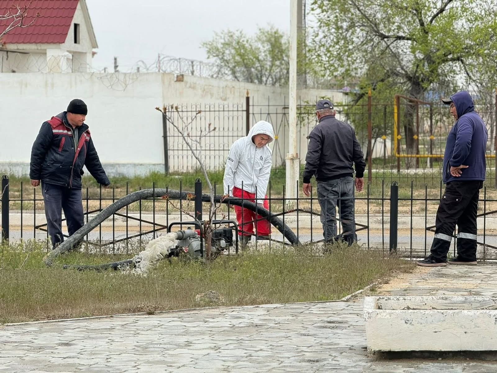 Қарақия ауданында су тасқынының алдын алу шаралары күшейтілді