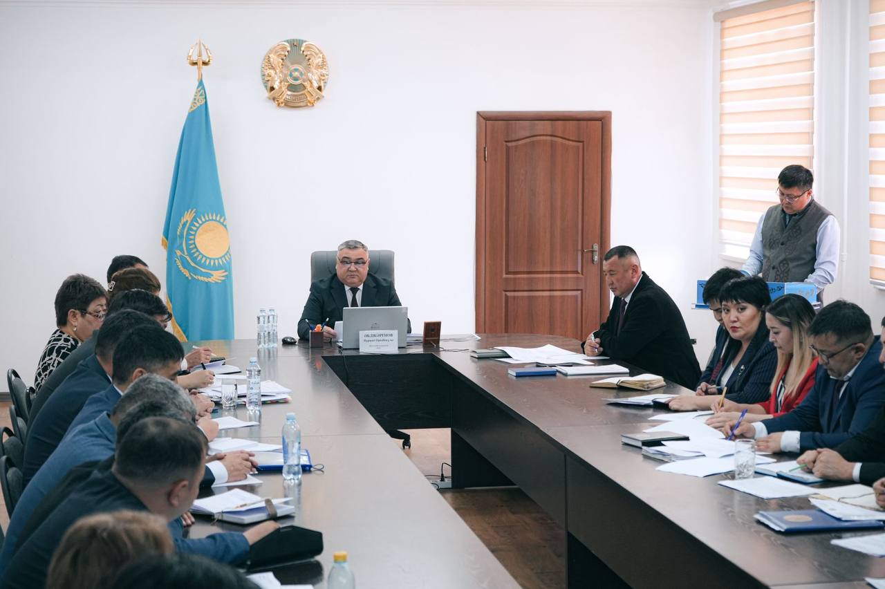 Нұржан Оразбекұлының төрағалығымен аппараттық жиын өтті