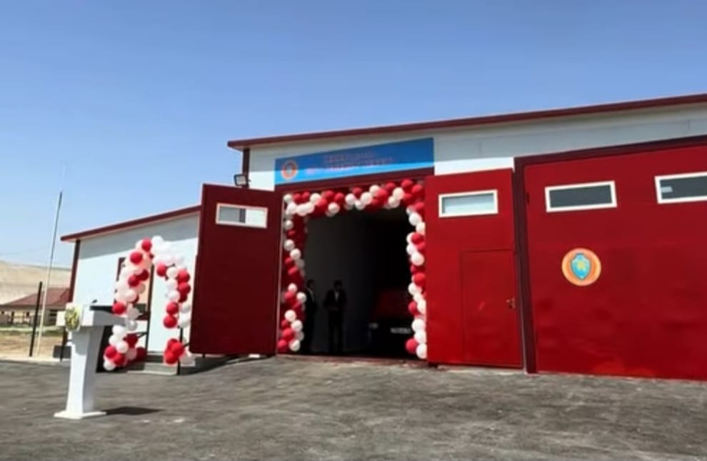 СЕНЕК АУЫЛЫНДА ЖАҢА ӨРТ СӨНДІРУ БЕКЕТІ АШЫЛДЫ