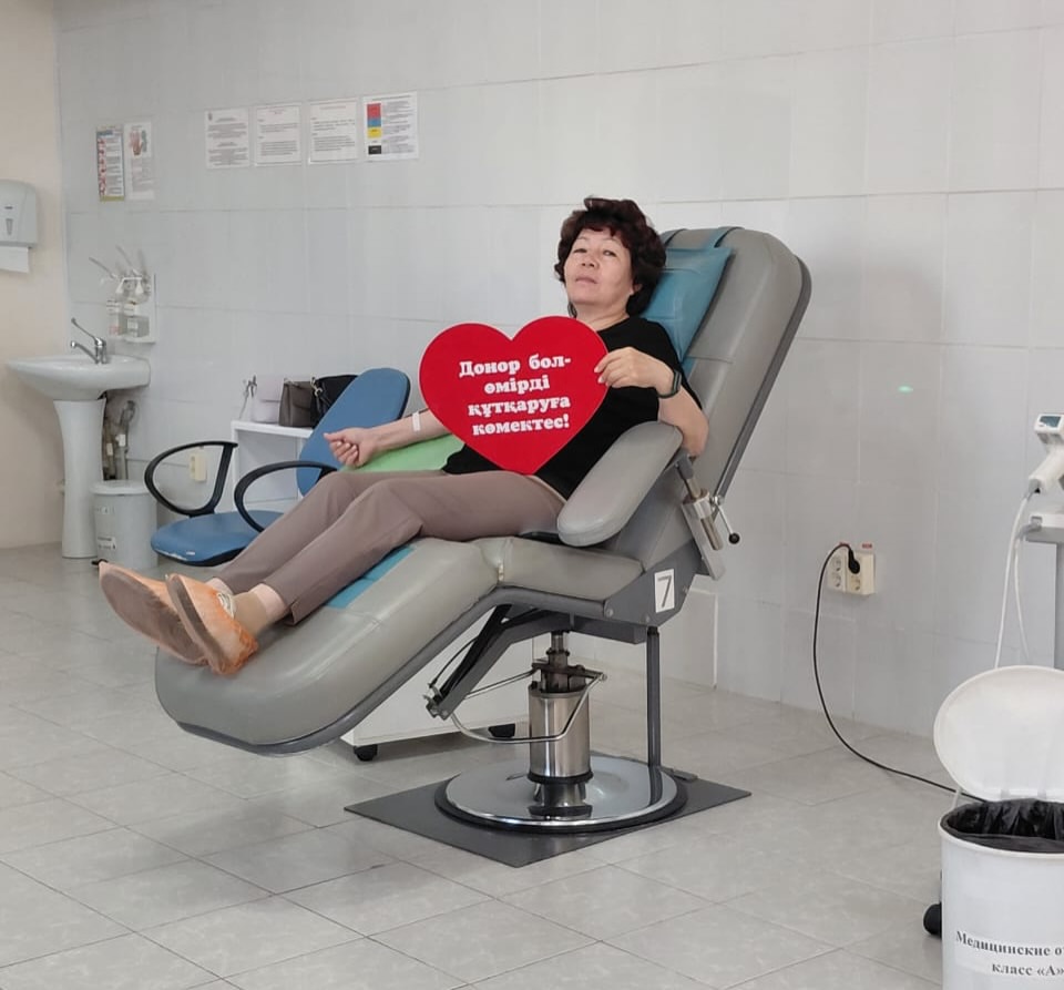 Ақмола облысы Әділет департаментінің қызметкерлері қан тапсыру жөніндегі волонтерлік акцияға қатысты