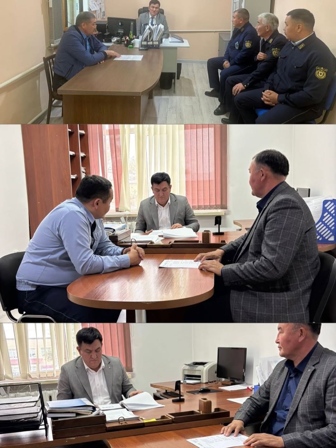 Азаматтардың жеке қабылдауы өткізді.