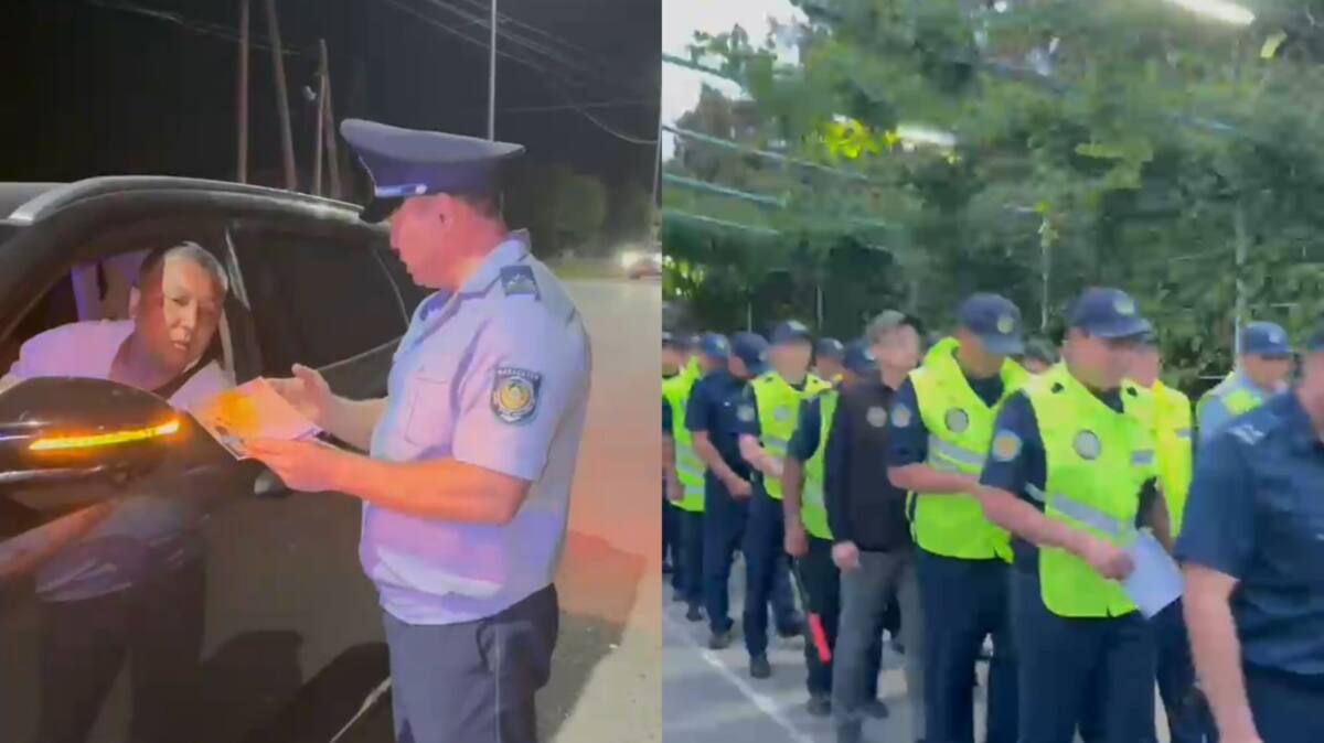 Түркістан облысында полиция тұрғынға түсіндіру жұмыстарын жүргізді 