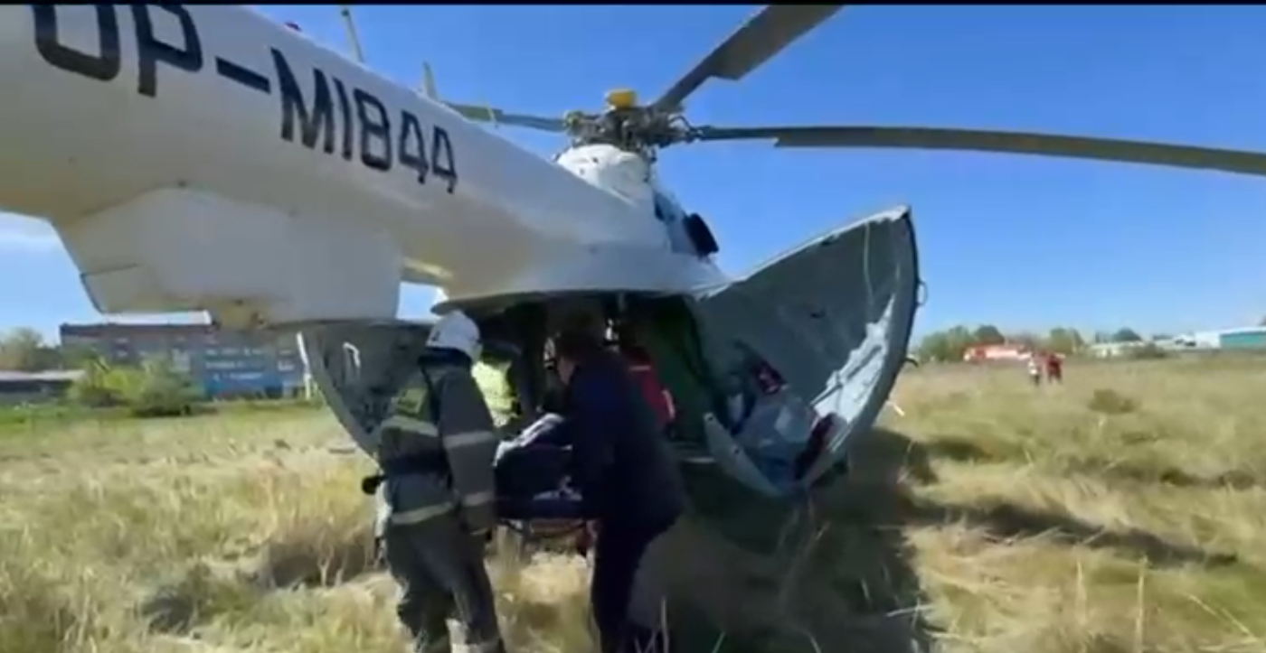 ТЖМ тікұшағының жедел көмегі