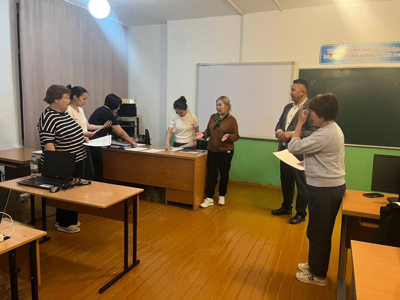 Ақжар, Тайынша және Уәлиханов аудандарының білім беру объектілеріне бару туралы
