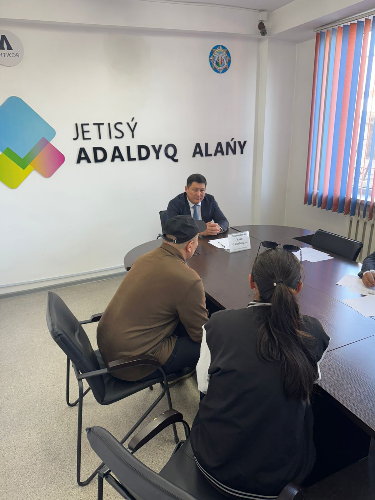 ✅Аудан әкімі кезекті қабылдау өткізді