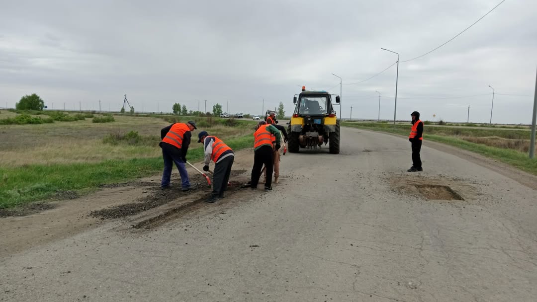 Есілде көше-жол желісін жаңарту жұмыстары жалғасуда