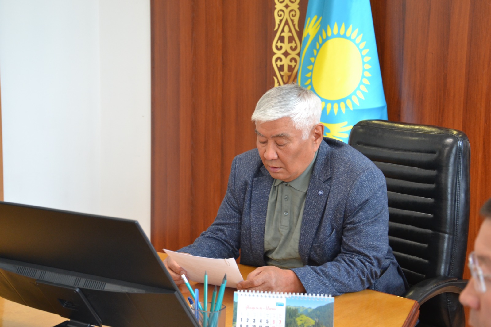 Железин ауданы Қоғамдық кеңесінің отырысы
