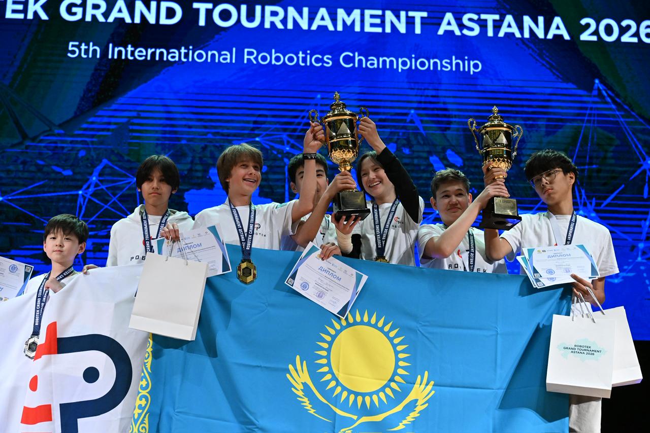 Астаналық оқушылар робототехникадан халықаралық чемпионатта үздіктердің қатарына енді