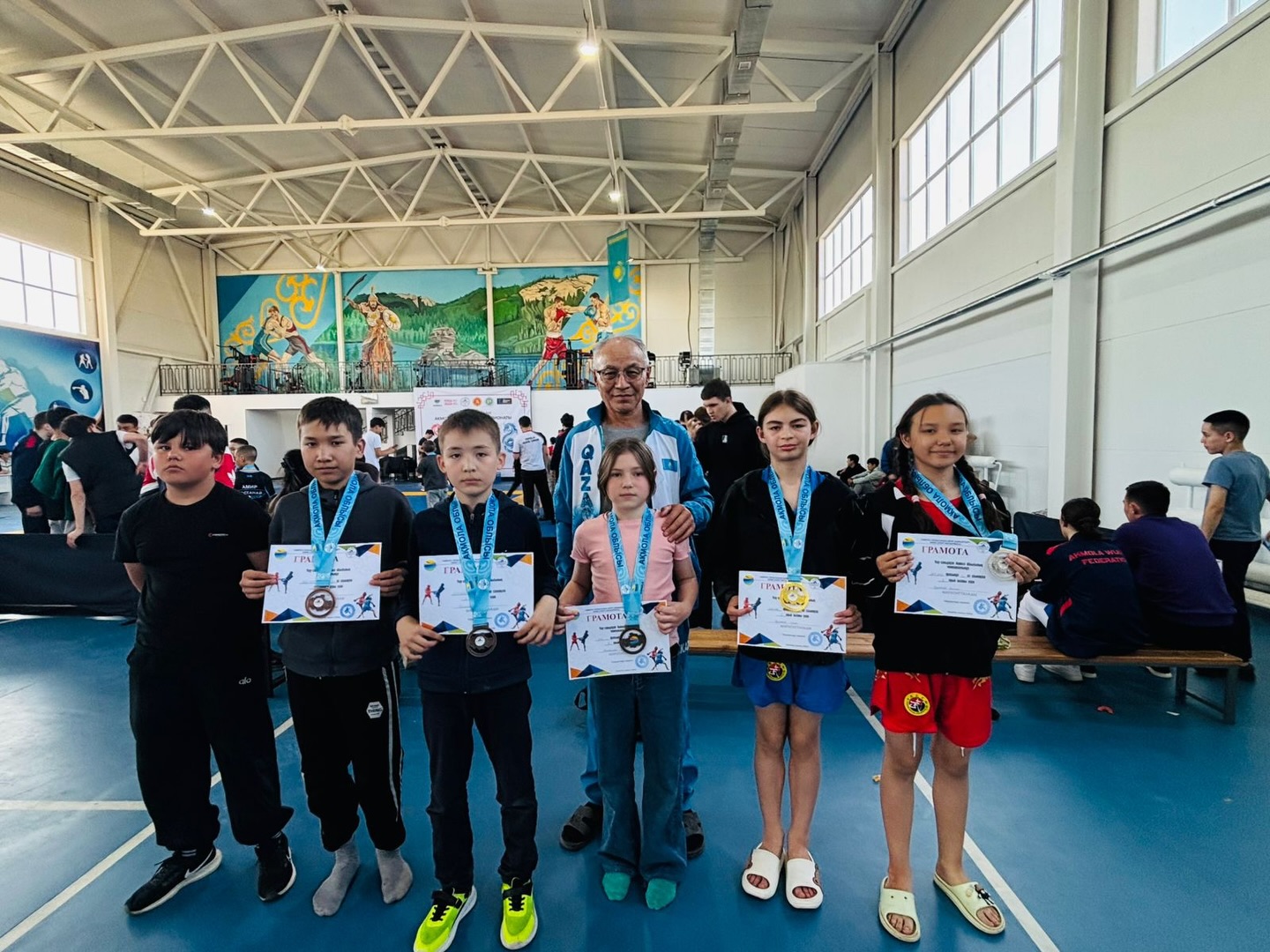 Балкашино ауылының спортшылары Ақмола облысының чемпионатында сәтті өнер көрсетті