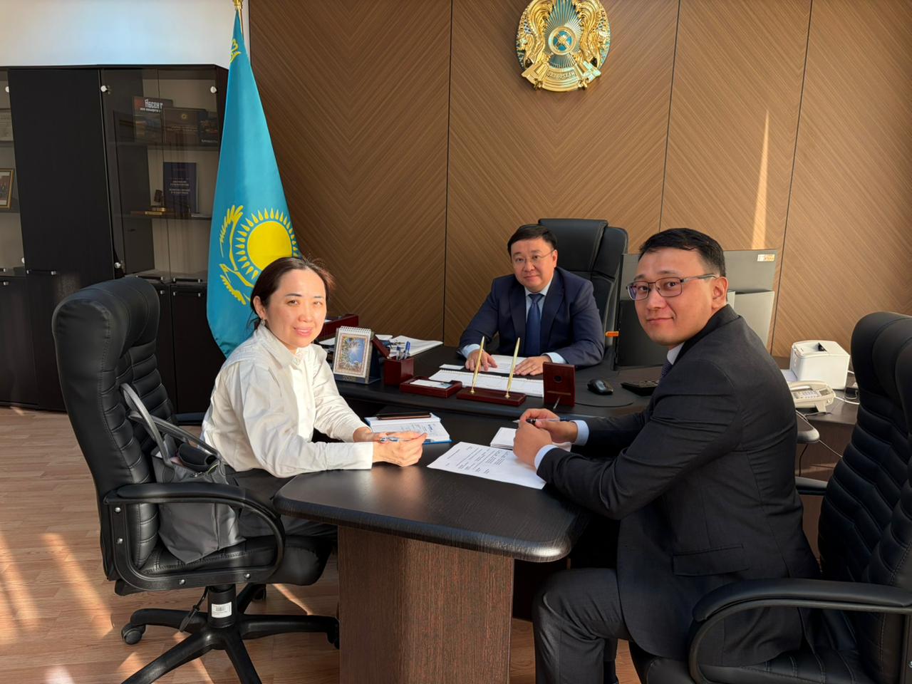ҚР ЕХӘҚМ Көші-қон комитетінің төрағасы БҰҰ БЖКБ өкілдерімен кездесу өткізді