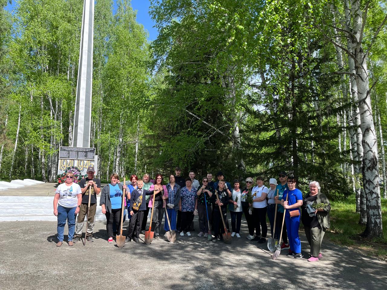 ҰОС батырларын еске алу ағашын отырғызу акциясы!