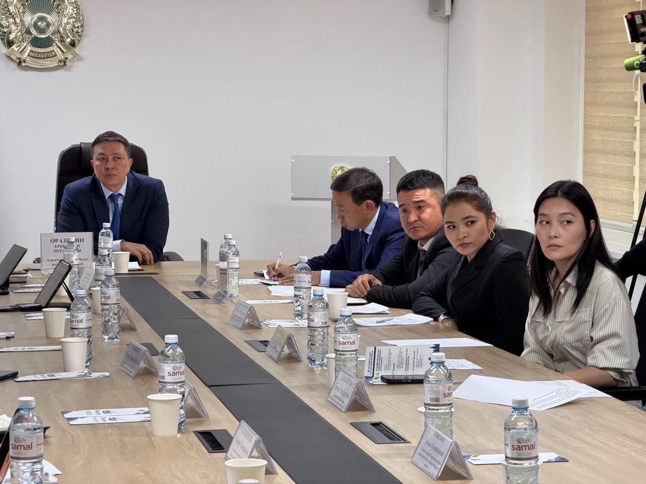 Алматыда кәсіпкерлермен жаңа экологиялық талаптар талқыланды
