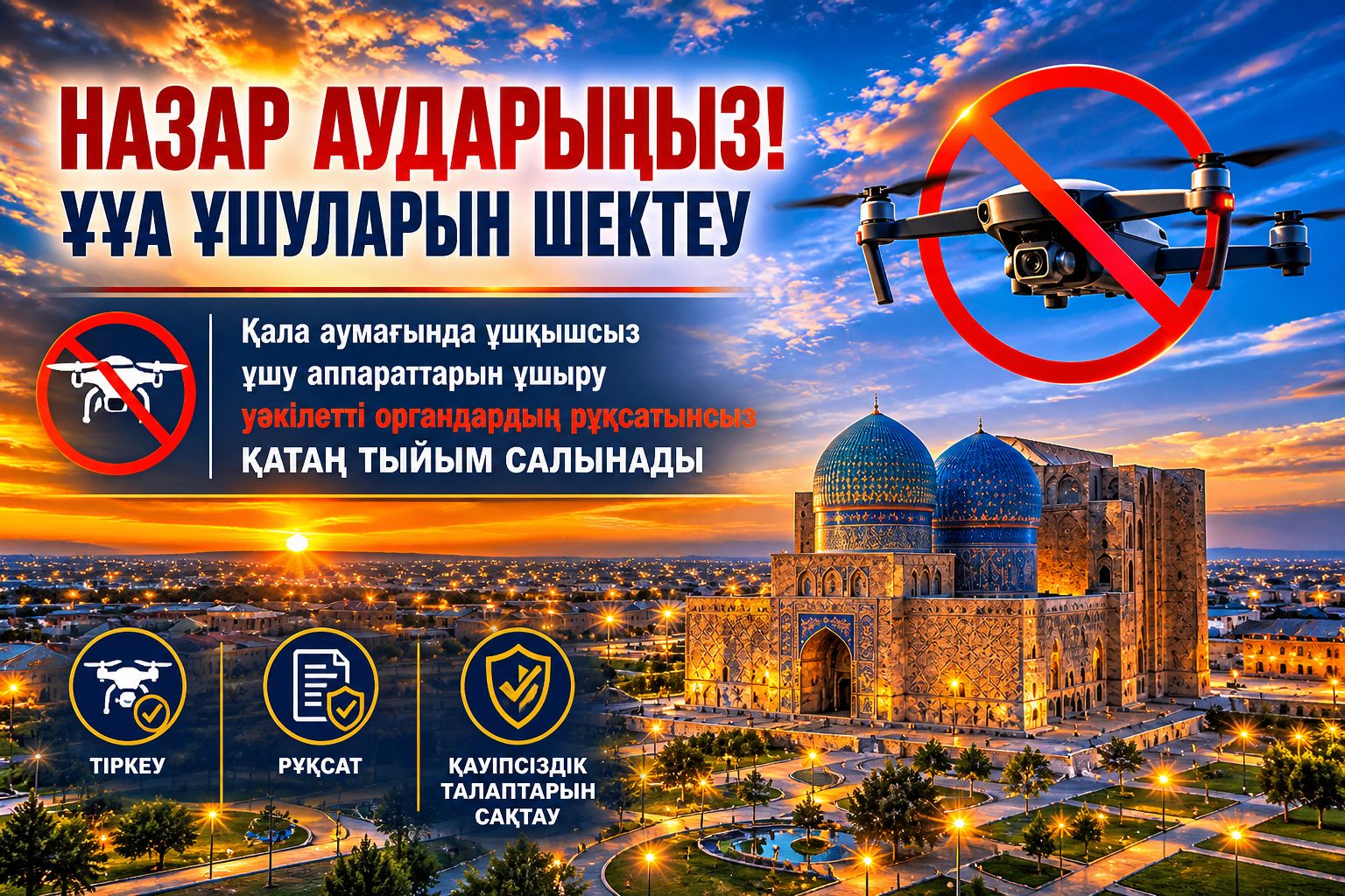 Құрметті Түркістан қаласының тұрғындары мен қонақтары!
