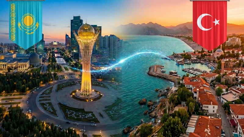 Қазақстан мен Түркия өзара сауда-саттық көлемін 15 млрд долларға жеткізу ниетін растады.