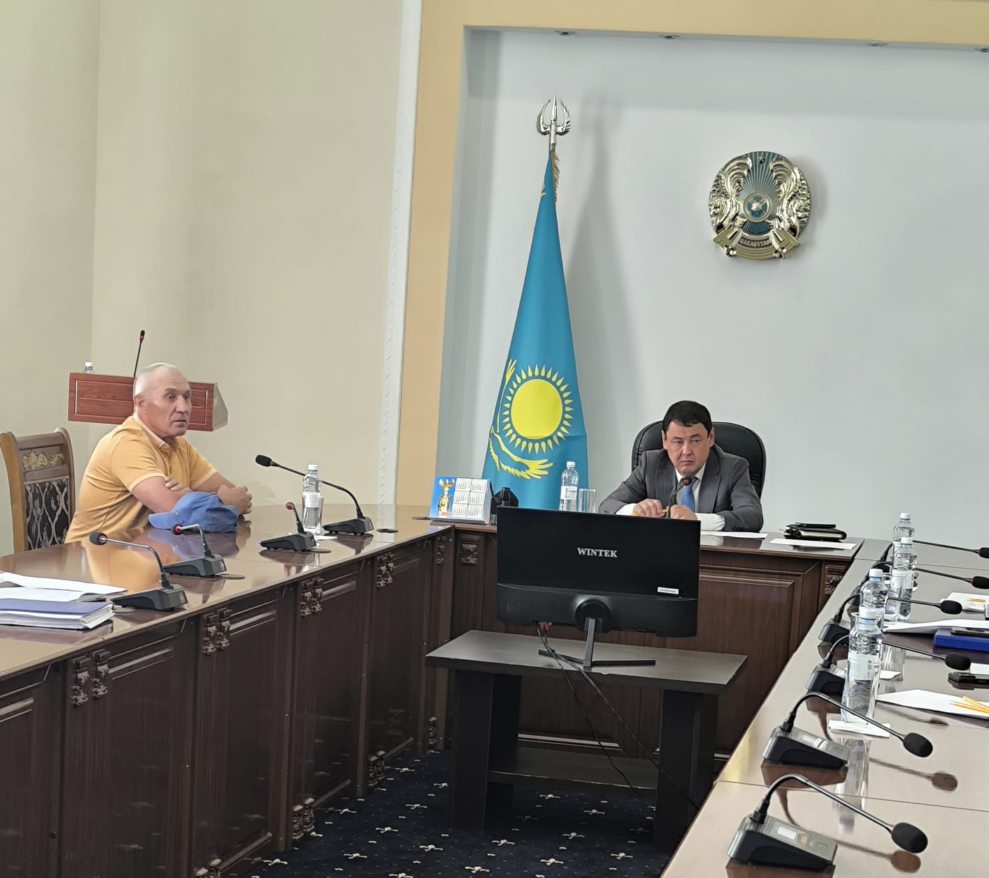2026 жылдың 20 мамырында Ғабит Мүсірепов атындағы аудан әкімі    Р. Ә. Аңбаев азаматтарды жеке қабылдады.