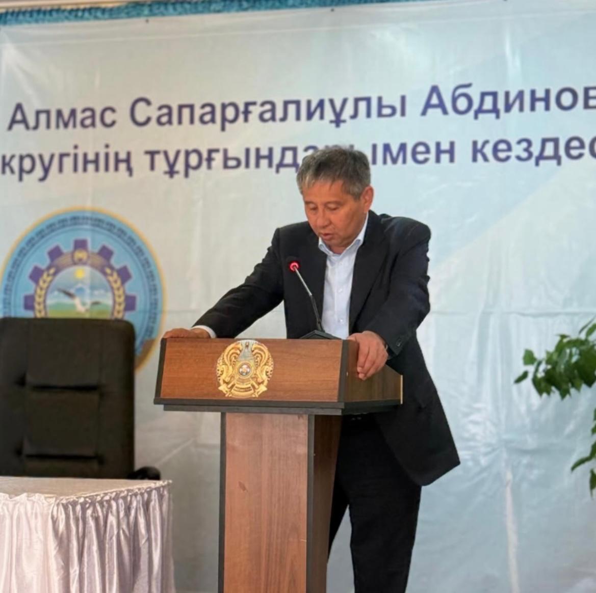 Аудан әкімінің Қызылащы ауылдық округі тұрғындарымен кездесуі
