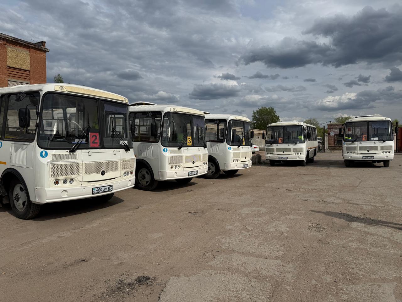 Степногорск қаласында қала маңындағы маршруттарға 12 жаңа автобус іске қосылады