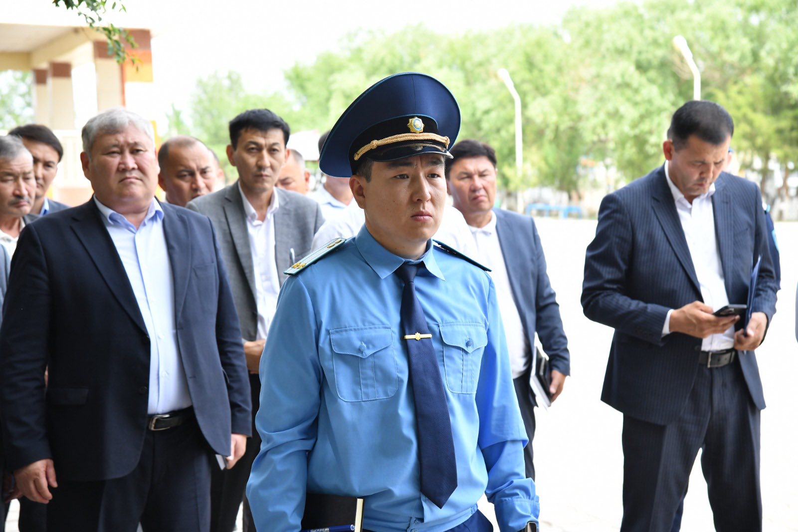 АУДАН ӘКІМІ ҚАРҒАЛЫ АУЫЛ ОКРУГІНІҢ ТҰРҒЫНДАРЫМЕН КЕЗДЕСТІ