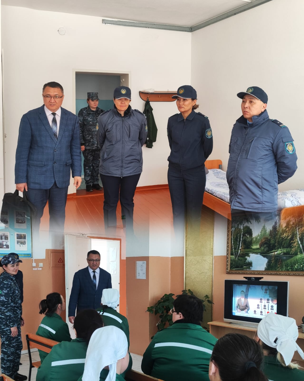 Адам құқықтары жөніндегі Уәкілдің Абай облысы бойынша өкілі Д. Жұмагелдин Абай облысы бойынша Қылмыстық-атқару жүйесі департаментінің №23 мекемесіне жұмыс сапарымен барды.