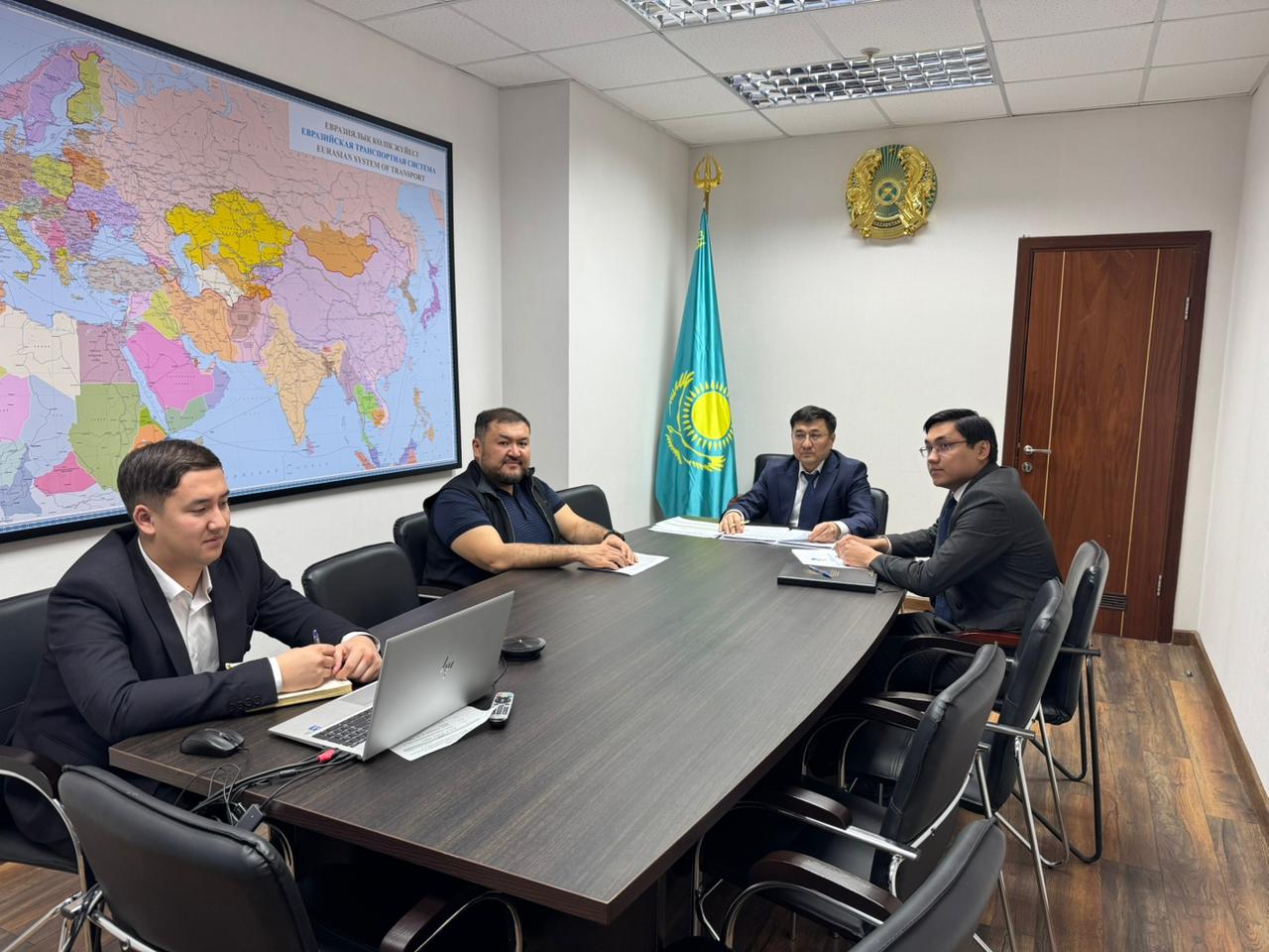 Көлік министрлігі астық тасымалы бойынша Жедел штаб отырысын өткізді