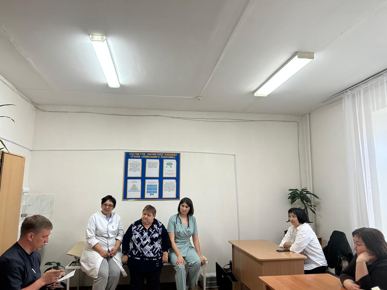 МӘС бөлімінің Шарбақты ауданына көшпелі отырысы.