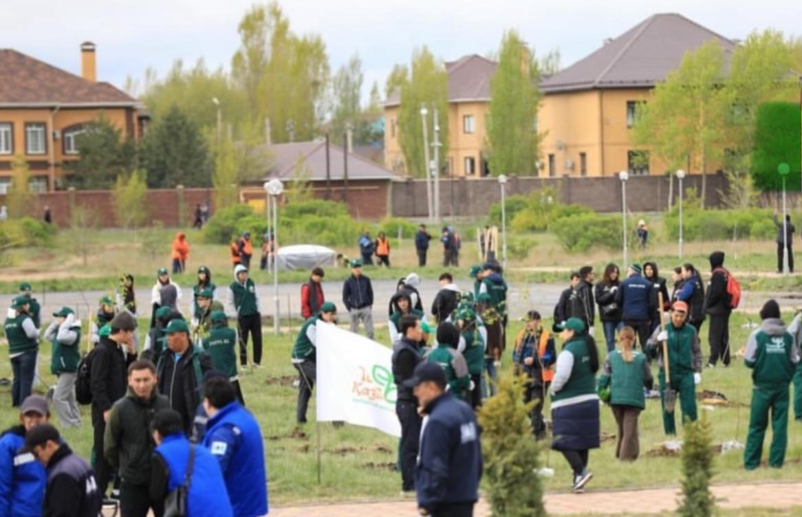 Ақтөбе өңірі республикалық  ағаш отырғызу акциясына қолдау білдірді