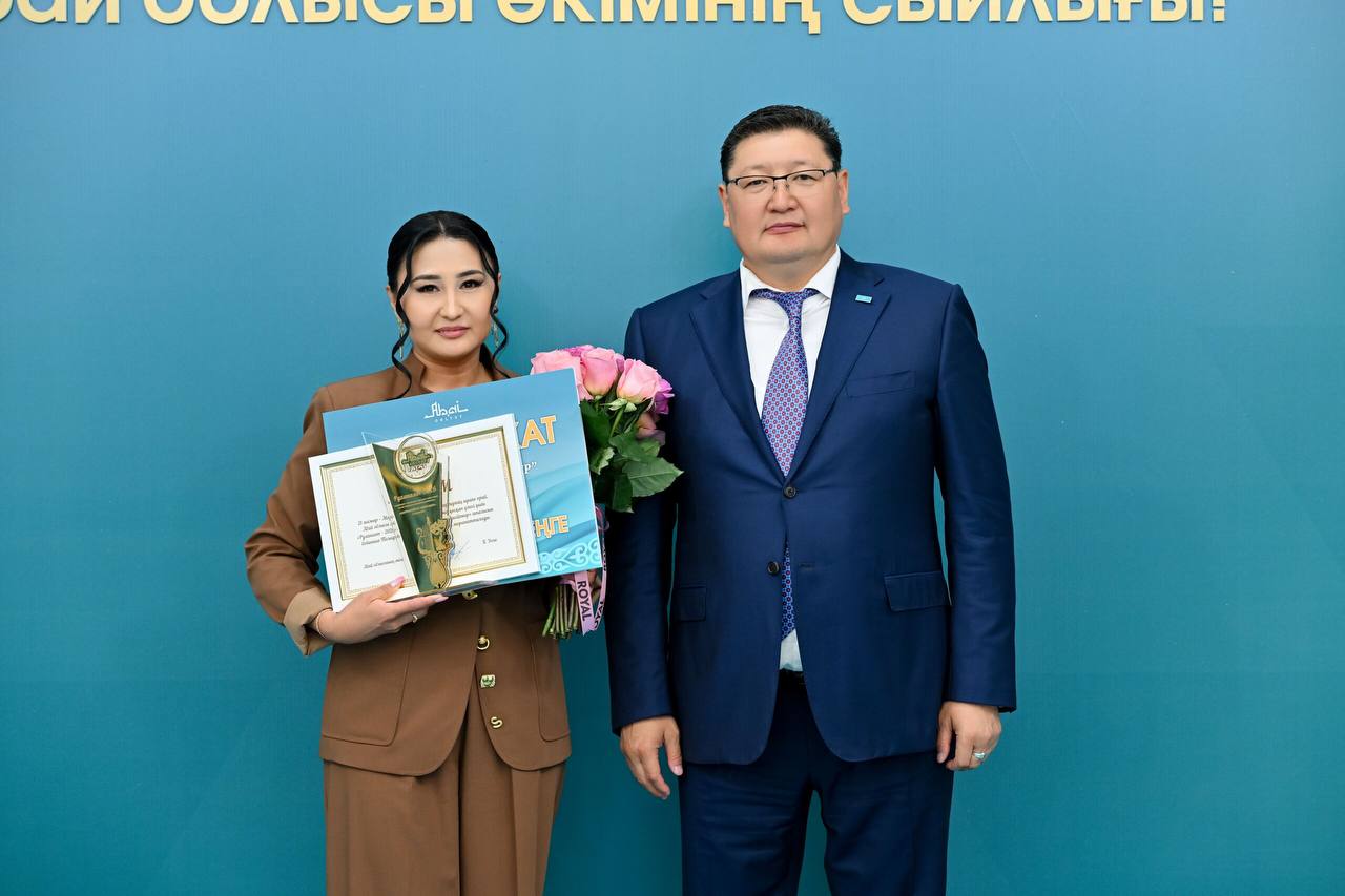 Жаңасемей ауданы мәдениет үйінің қызметкері Томирова Шынар Қалымжанқызы Руханият–2026 мәдениет саласына қосқан елеулі үлесі үшін Абай облысы әкімінің сыйлығына ие болды