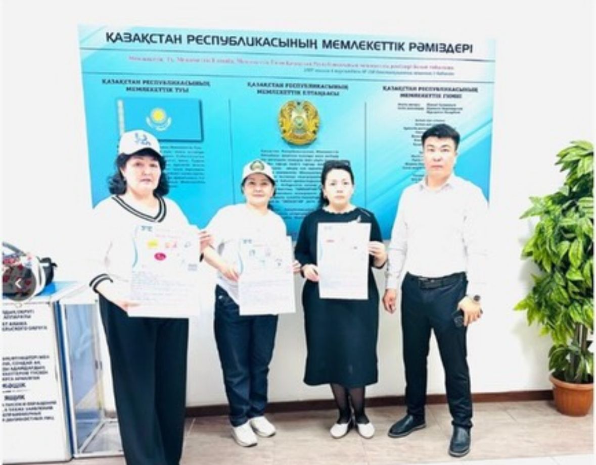 Еркін ауылдық округінің аумағында “Тіл тазалығы” апталығы жүргізілді