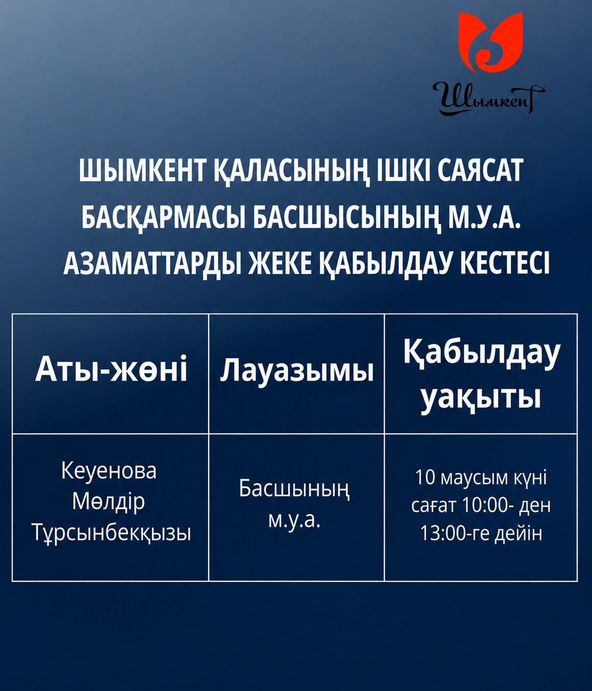 ХАБАРЛАНДЫРУ !