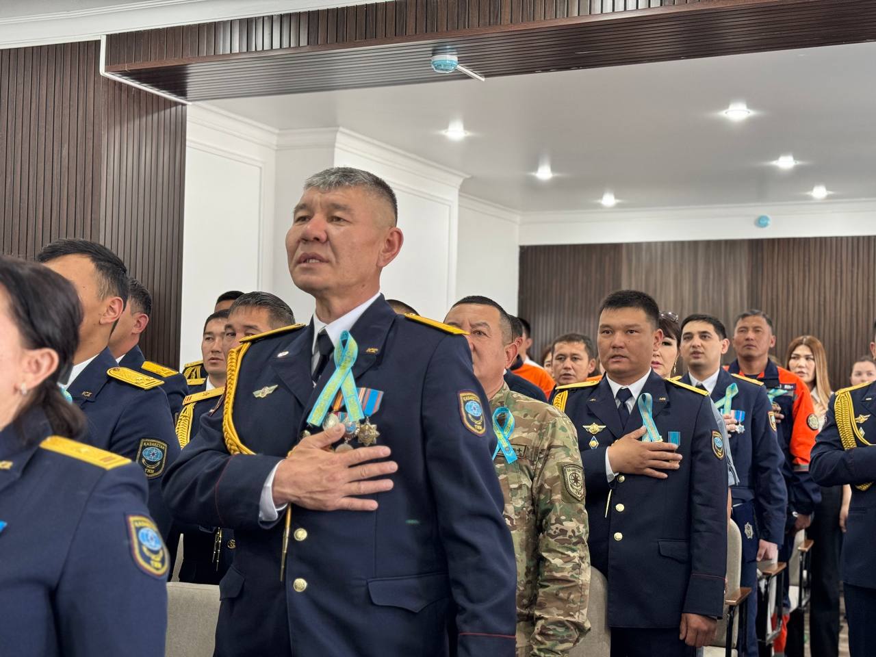 Жамбыл облысында Отан қорғаушылар күніне және Жеңіс күніне орай салтанатты іс-шара өтті