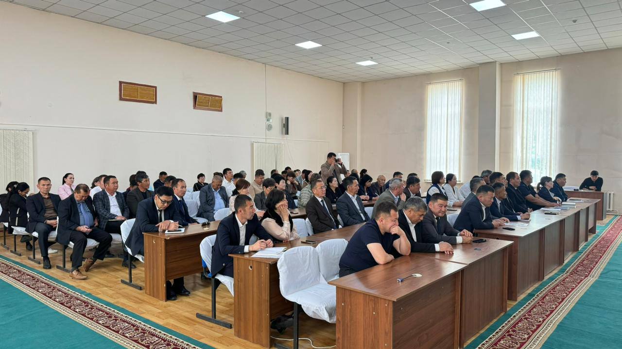 Т. Рысқұлов ауданында жазғы демалыс қарсаңында кеңес өтті.