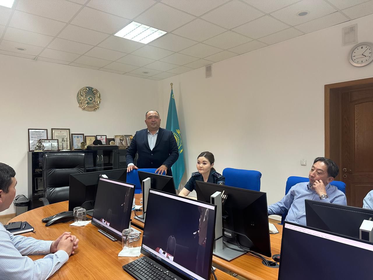 Басқарма басшылығы интернет алаяқтық бойынша түсіндірме жұмыстарын жүргізді