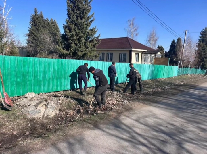 “Таза сенбі” акциясы өтуде.