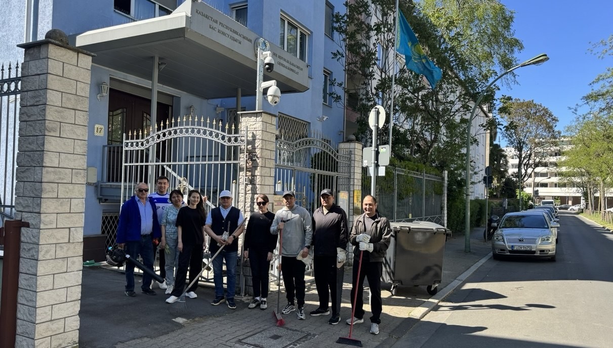 «Таза Қазақстан» науқаны Майндағы Франкфуртта жалғасын тапты