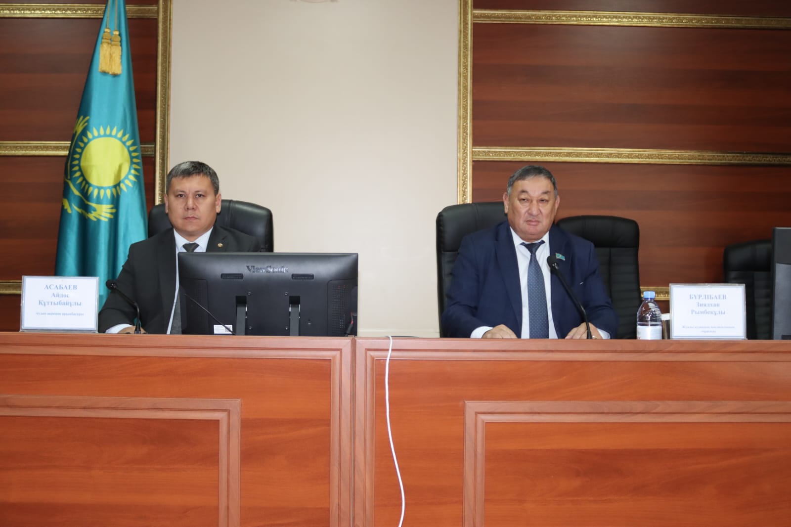 Сегізінші шақырылған Жуалы аудандық мәслихатының кезектен тыс, алпыс жетінші сессиясы өтті